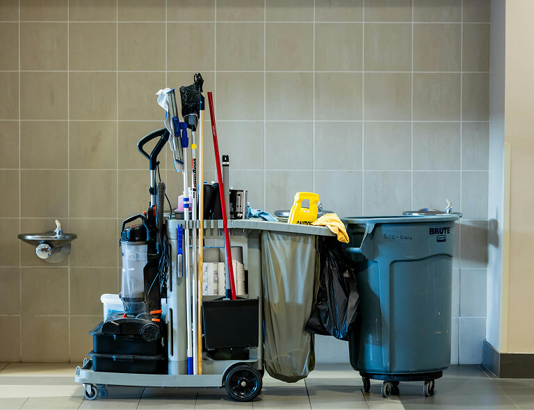 professional floor cleaning